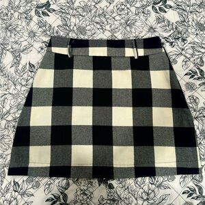 Buffalo Plaid Skirt